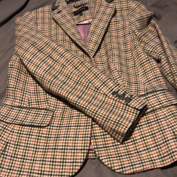 Talbots blazer with cutest lining with little owls - Picture 2 of 5